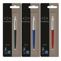 Parker Jotter 3 Colours - 1 Black + 1 Blue + 1 Red Ballpoint Pen - $29.99