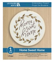 Leisure Arts Home Sweet Home 6 Inch Embroidery Kit 56823 - $234.46 MXN
