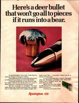 1974 Remington Core-Lokt Bullets Ad - A Deer Bullet NOSTALGIA A4 - $21.21