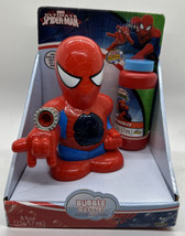 Marvel Ultimate Spider-Man Bubble Bellie Battery Bubble Maker Imperial Toy NEW - £8.60 GBP