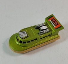 Vintage Matchbox Lesney Superfast 72 &amp; 2 Rescue HOVERCRAFT 1972 Green Lo... - $12.86