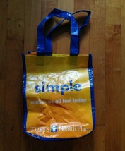 Simple Tufts Health Plan Lunch Bag /  Canvas Shopping Bag  9 X 11 - $8.72