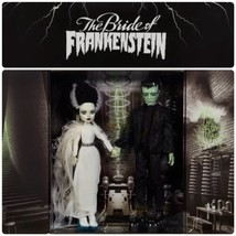 Frankenstein Bride of Frankenstein Doll Set Monster High Skullector 10.5&quot; NEW - £151.27 GBP