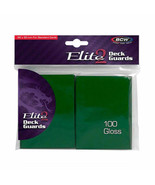 BCW Deck Protectors Standard Elite2 (100) - Glossy Green - £22.71 GBP