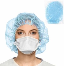 1000-pcs Disposable Bouffant Cap Hair Net Head Cover Industrial/Medical 24in - £146.23 GBP