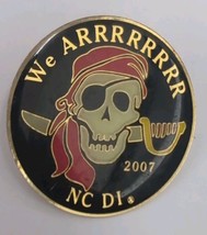 Destination Imagination North Carolina 2007 Pirate Skull Trading Pin Jew... - $12.86