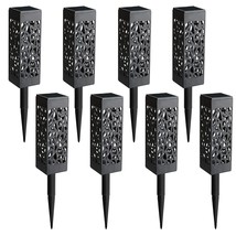 8 Pcs Solar Powered Led Garden Lights, Solar Path Lights Outdoor, Automatic Led  - £37.95 GBP