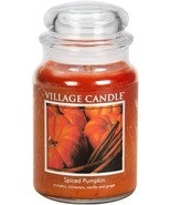 Spiced Pumpkin Large Apothecary Jar, Scented Candle, 21.25 Oz., Village ... - £25.79 GBP