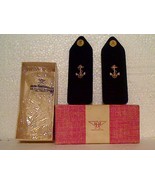 Vintage WWII Era Hilborn-Hamburger USNA Academy Annapolis Shoulder Board... - $470.27 MXN