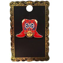 Hard Rock Cafe Nashville Red Cowboy Boots Collectible Pin NEW 2008 - $14.40
