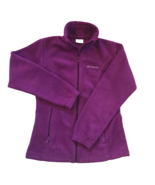 COLUMBIA - Woman&#39;s Small Purple Fleece - Full Zip Up- Sweater-Sweatshirt... - $211.39 MXN