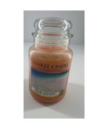 Yankee Candle Pink Sands 22 oz Single Wick Original Large Jar Discontinu... - $28.30