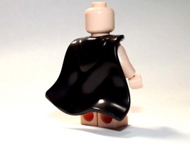 Building Block Black Cape cloak V2 for Minifigure US Toy Minifigure Custom - $3.50