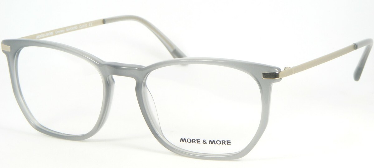 More &amp; More 50565 810 Lunettes Grises Monture 52-18-140mm Allemagne - $66.51