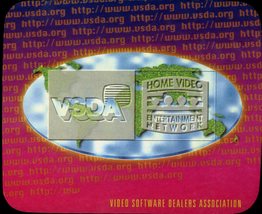 Vintage Vsda Video Software Dealers Association Mouse Pad New - £19.94 GBP
