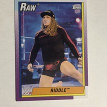 WWE Raw 2021 Trading Card #37 Riddle - £1.56 GBP