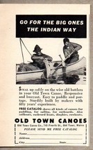 1951 Print Ad Old Town Canoes Men Fishing Old Town,Maine - £6.92 GBP