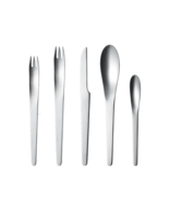 Arne Jacobsen by Georg Jensen Stainless Steel Place Setting 5 Piece - Vt... - $147.51 CAD