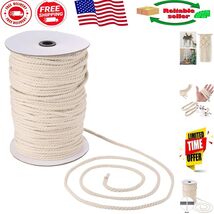 Elegantly Soft 6mm Twisted Cotton Macrame Cord - 175 Yards for Crafting ... - $847.82 MXN