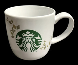 Starbucks Coffee Mug Holiday Collection 2013 White Ceramic Tea Cup 14 fl oz  - £5.34 GBP