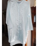 Women&#39;s Tommies Blue Embroidered Robe Size S - $25.00