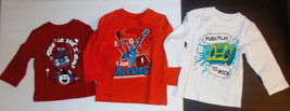 The Childrens Place Infant Toddler Boys T-Shirt Long Sleeve Music Variou... - $8.99