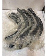9 Bags of 50 Quantity of 24&quot; Black Cable Ties 9mm Wide 2mm Thick (450 Qt... - $104.49