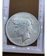 Raw- 1921 Peace Silver Dollar- High Relief- Key Date- Choice BU (Subjective Esti - $500.00