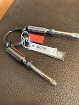 Nwt Coach Screw Driver Set Bag Charm Key Ring Fob 64142 - £119.75 GBP