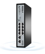 8 Port PoE Switch 100Mbps 8 PoE Port 2 Ethernet Uplink 120W 802.3af at E... - $58.22