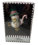 Mary Engelbreit Ornament Happy Penguin Ornament, Frosted NEW - €30,08 EUR