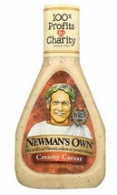 Newman&#39;s Own Creamy Caesar Salad Dressing, 16 oz, Case of 6 bottles glut... - $53.99