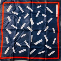 RETRO Presidents Scarf Vintage 1776-1976. Red White Blue Square Acetate - $19.80