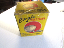 Vtg Northeast Tool &amp; Die Works Kansas City MO Bicycle Headlight No.3 Empty Box - £7.70 GBP