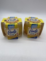 Lot of 2 Vintage Glade Candle Scents Jar Hawaiian Breeze 4 Oz - $23.74