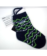 Seattle SEAHAWKS Knit mini stocking Christmas team ornament NEW 2022 - £8.86 GBP