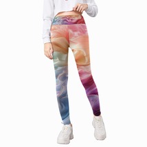 Girls Printed Leggings Multi-Color Rainbow Pastels Sizes S-4X Available! - £21.23 GBP