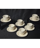 Vintage METLOX POPPY TRAIL 12-Piece Cup &amp; Saucer Set ANTIQUE GRAPE Stone... - €21,68 EUR