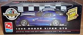 1996 Dodge Viper Indy Pace Car 1/25 scale plastic promo car by AMT/Ertl - £15.98 GBP