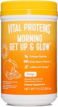 Vital Proteins Morning Get Up and Glow Collagen peptides Powder Supplement 9.3oz - £23.56 GBP