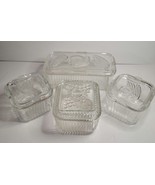 Federal 4 Piece Set of Refrigerator Dishes Fruit Pattern - $65.00