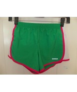 Reebok Green/White/Pink Play Dry Shorts Size S (8/10) Girl&#39;s EUC - $18.00
