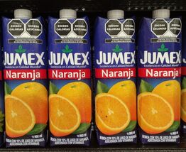 4X JUMEX ORANGE JUICE / JUGO DE NARANJA - 4 CONTAINERS OF 32.5 oz EA - F... - $33.99