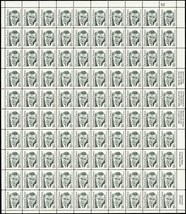2186, 35¢ Dennis Chavez Shiny Gum Sheet of 100 Stamps CV $105.00 Stuart Katz - £51.95 GBP