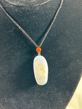(#216) - BLUE LACE AGATE PENDANT - NEW - $281.36 MXN