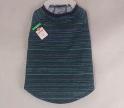 NWT Top Paw Navy Striped Tee Dog Size Large - $4.84