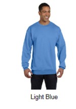 New  Champion 3X 50/50 Eco Smart Crew Neck Sweatshirt Light Blue - £7.77 GBP