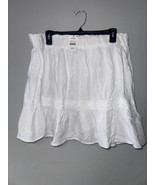 MSRP $35 Cotton On Curve Frill Mini Skirt White Size 16US - $33.85 CAD