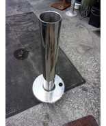 4&quot;  DIA STANCHION FOR FIGHTING CHAIR 316 stainless 28&quot; tall - $989.01