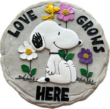 Peanuts - SNOOPY Love Grows Here Garden Stepping Stone by Spoontiques, Inc. - $29.65 Peanuts - SNOOPY Love Grows Here Garden Stepping Stone by Spoontiques, Inc. - $29.65